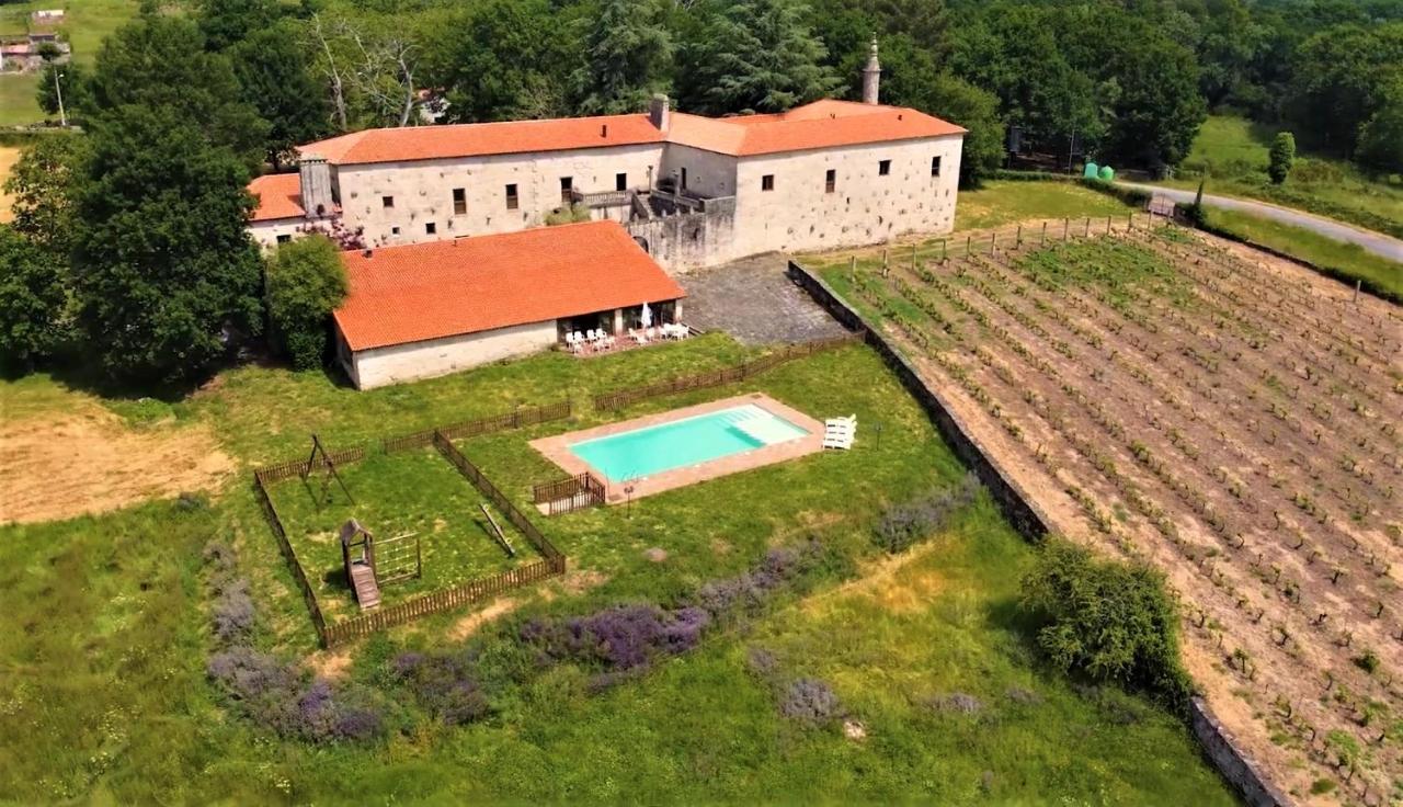 Casa Rural Pazo San Damian Amoeiro Luaran gambar